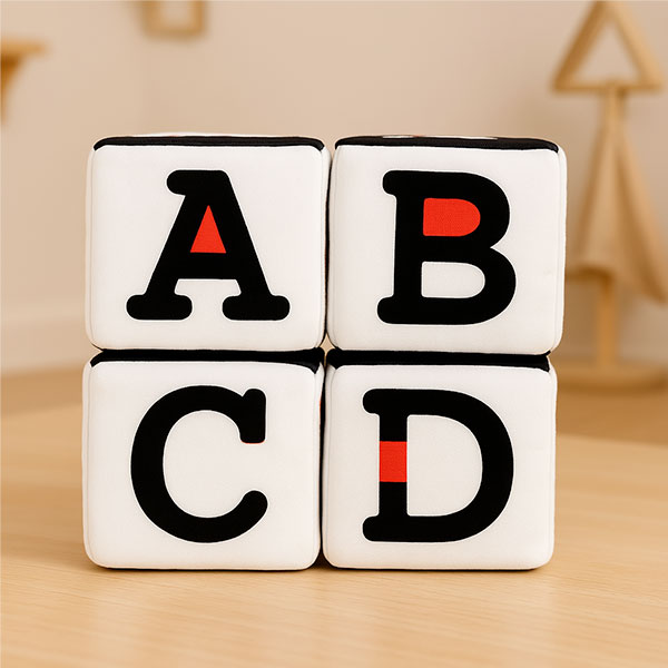Cube noir et blanc Montessori