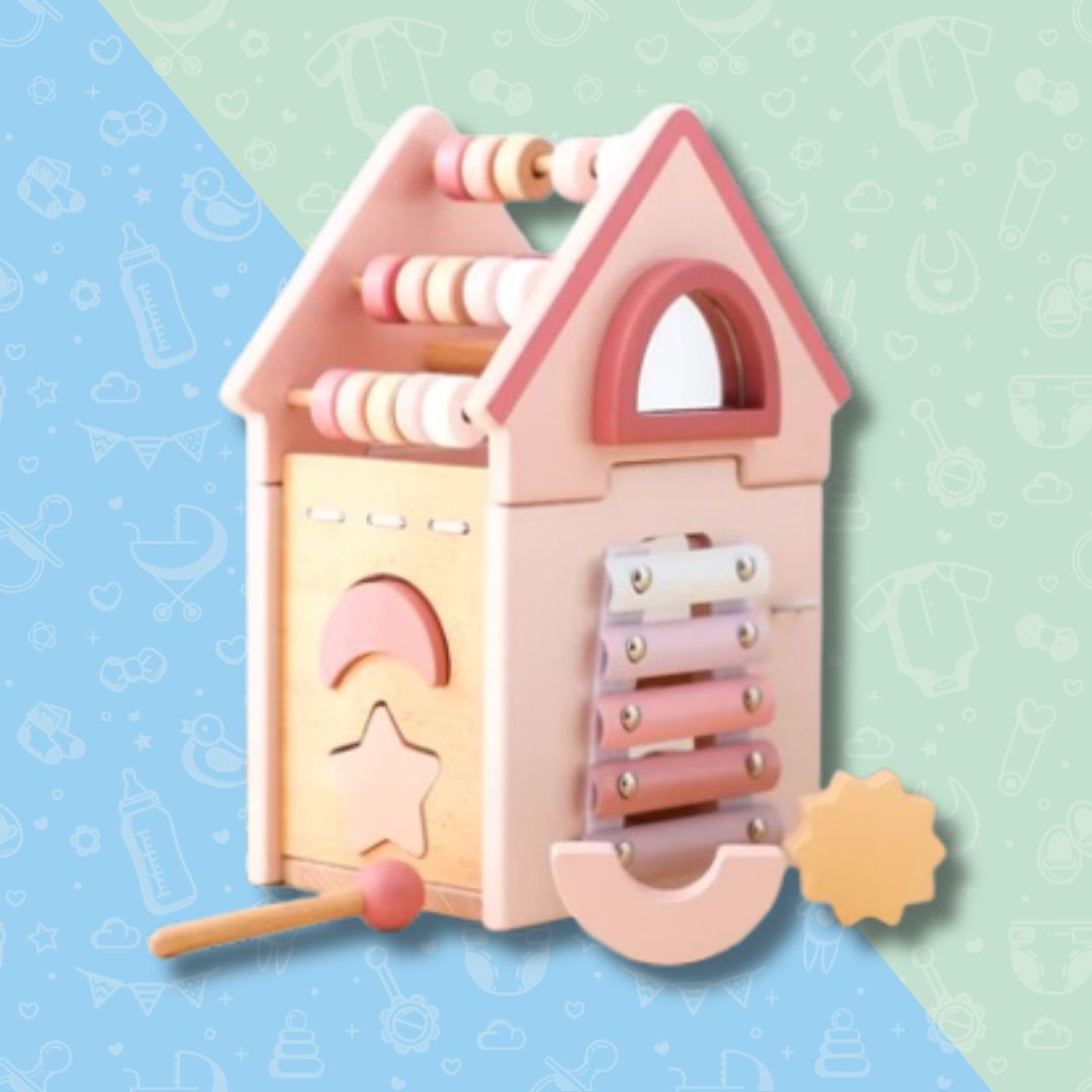 Maison en bois Montessori