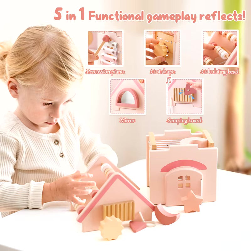 Maison en bois Montessori