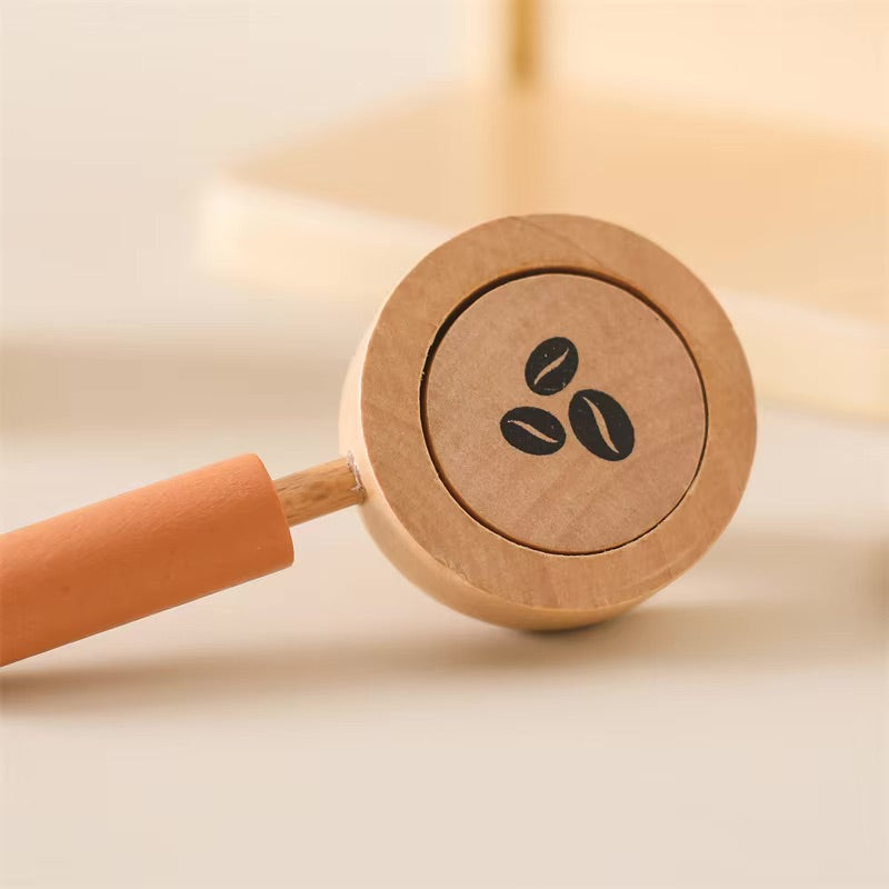 Machine à café en bois Montessori