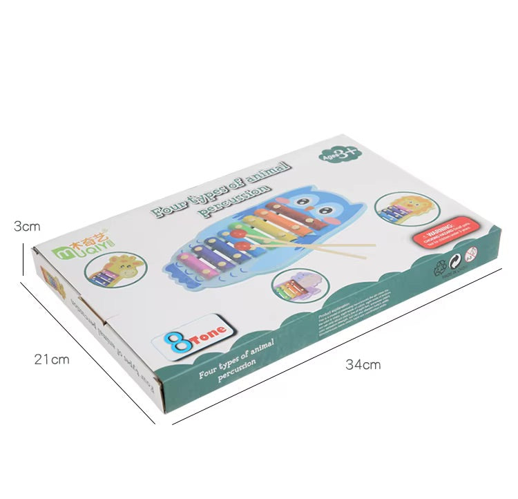 Xylophone en bois Montessori
