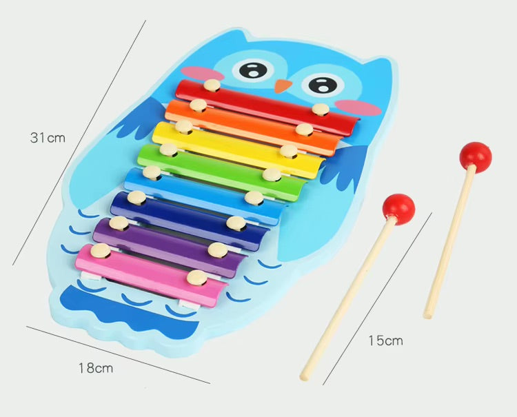 Xylophone en bois Montessori
