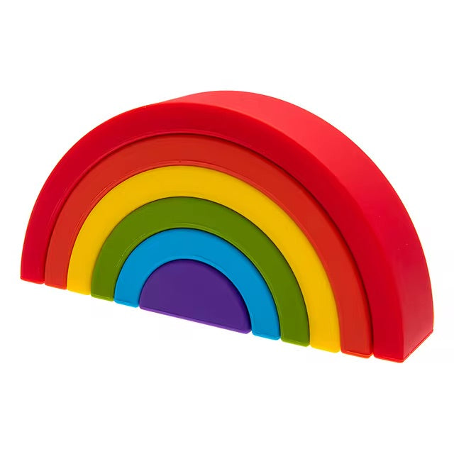 Arc en ciel en silicone Montessori