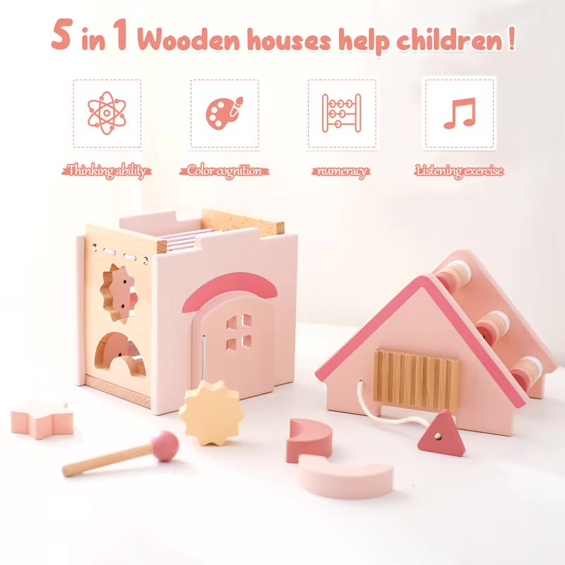 Maison en bois Montessori
