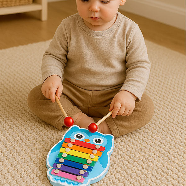 Xylophone en bois Montessori