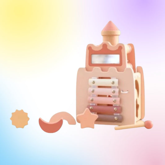 Chateau en bois Montessori