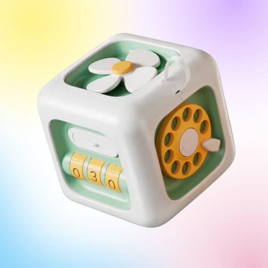 Cube sensorielle 6 en 1 Montessori