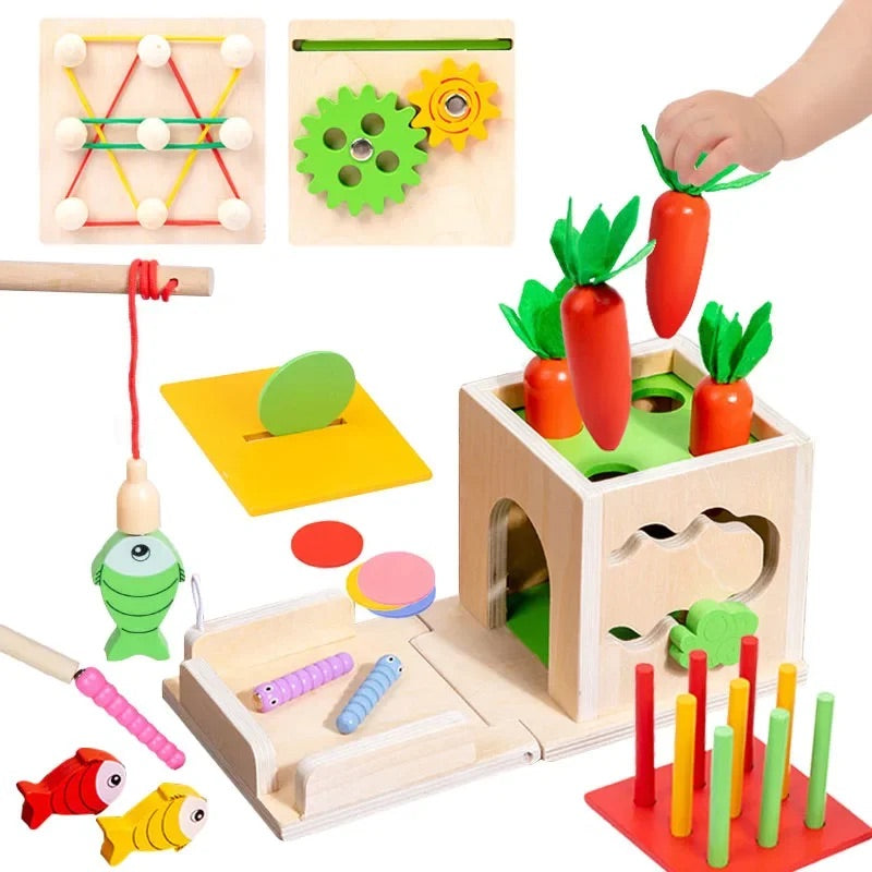 Boîte Montessori 8 en 1