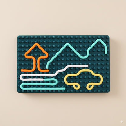 Planche activité sensorielle Silicone