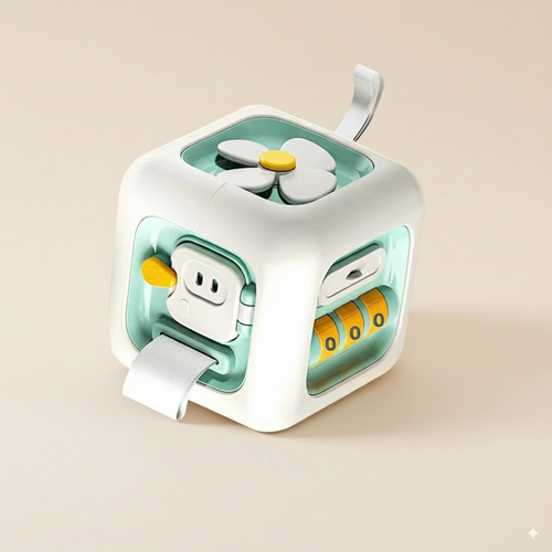 Cube sensorielle 6 en 1 Montessori