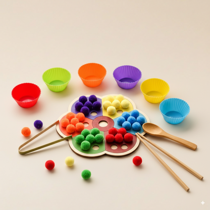 Jeu de tri Montessori