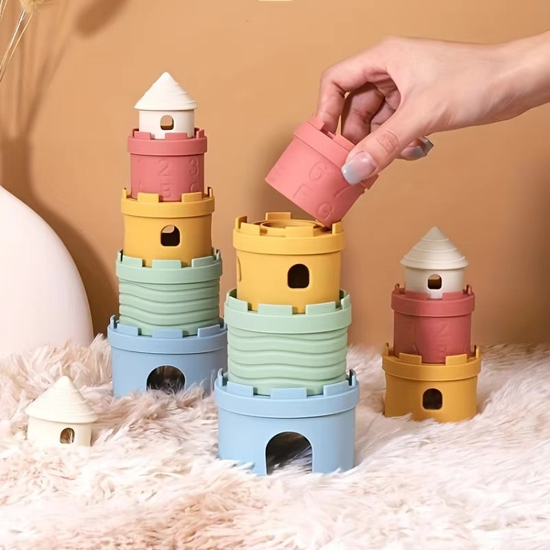 Tour de construction Chateau en silicone